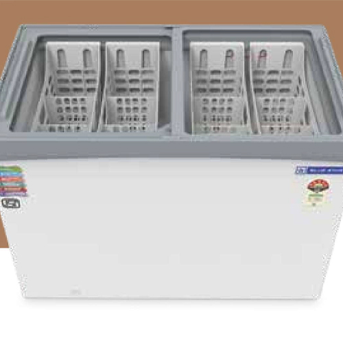 Blue Star Glass Top Freezer - Interior View