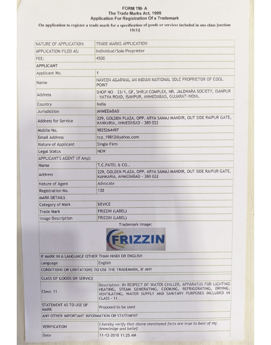 Frizzin SS Deep Freezer